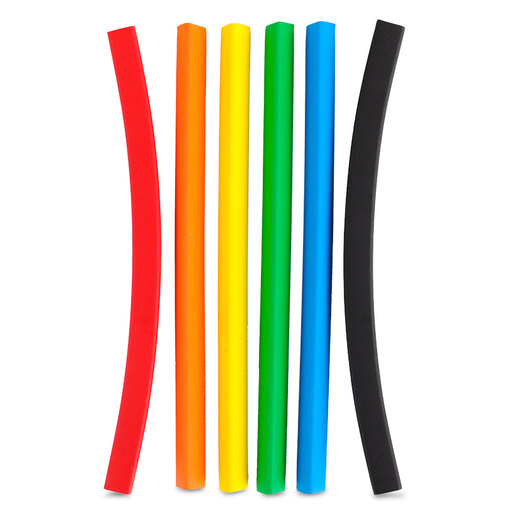 Crayones Flexibles Ticher Colores Brillantes 6 piezas