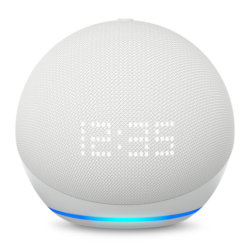 Alexa Amazon Echo Dot con Reloj 5ta Generación / Blanco