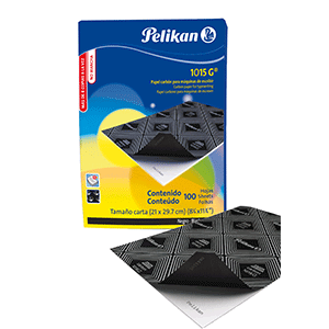 PAPEL CARBON PELIKAN 1015G (100 HOJAS, CARTA)