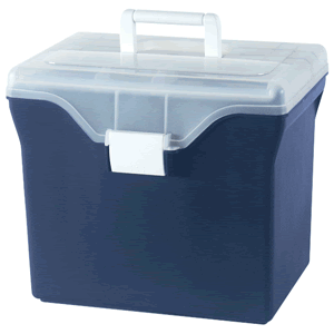ARCHIVO PORTATIL OFFICE DEPOT JUMBO (AZUL, CARTA)