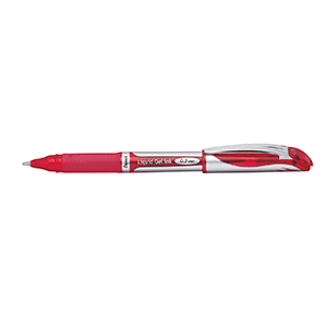 Pluma de Gel Pentel Energel DX / Punto fino / Tinta roja / 1 pieza Pluma de Gel Pentel Energel DX / Punto fino / Tinta roja / 1 pieza