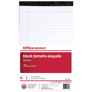 Libretas office depot Libretas office depot