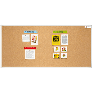 PIZARRON DE CORCHO ALFRA CLASICO (NATURAL, 90X180)