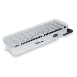 LAMPARA DE EMERGENCIA SANELEC CON 30 LEDS