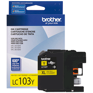 CARTUCHO DE TINTA BROTHER LC103Y (AMARILLO)