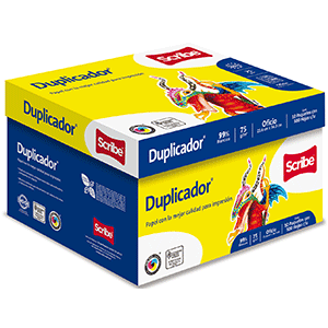 Caja de Papel Scribe Duplicador / 10 paquetes / 5000 hojas / Oficio / Blanco / 75 gr Caja de Papel Scribe Duplicador / 10 paquetes / 5000 hojas / Oficio / Blanco / 75 gr