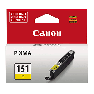 CARTUCHO DE TINTA CANON CLI-151Y (AMARILLO)
