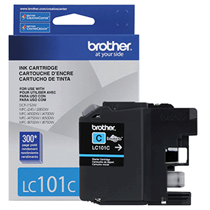 CARTUCHO DE TINTA BROTHER LC101C (CIAN)