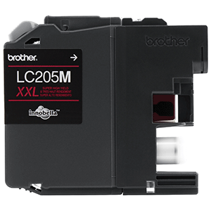 CARTUCHO DE TINTA BROTHER LC205M (MAGENTA)