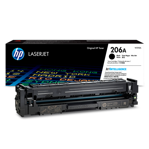 Tóner Hp 206A W2110A Negro 1350 páginas