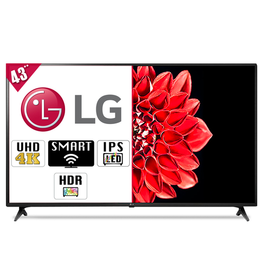 Pantalla LG Smart TV 43 pulg. 43UN7100PUA Led IA ThinQ 4K UHD