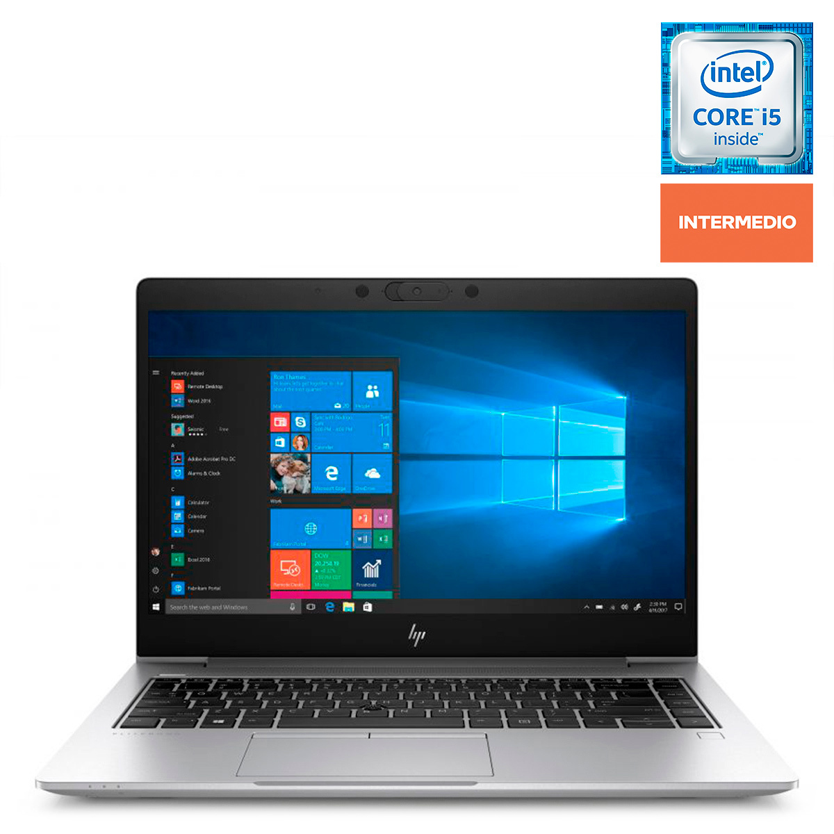 Laptop Hp EliteBook 840 G6 Intel Core i5 14 Pulg. 256gb SSD 8gb RAM Plata
