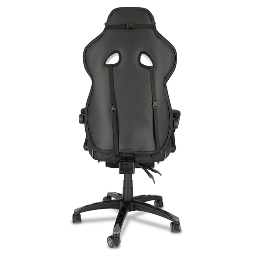 Silla Gamer Ejecutiva Techni Sport Negro con Gris