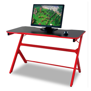Escritorio Gamer 4Tune Sniper / Rojo con negro / MDF / Metal Escritorio Gamer 4Tune Sniper / Rojo con negro / MDF / Metal