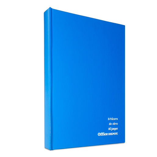 Bitácora de Obra Office Depot / 60 Juegos / Azul