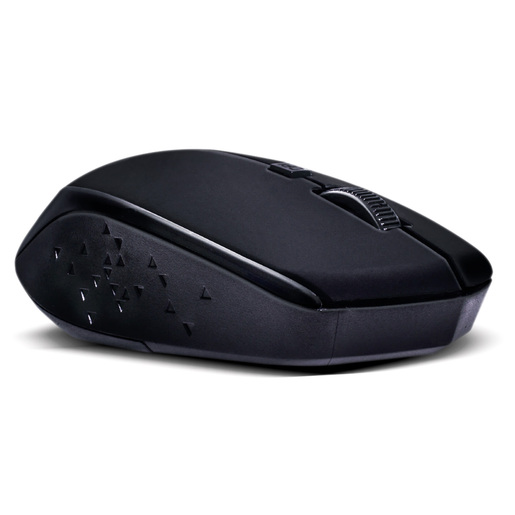 Mouse Inalámbrico TechZone TZ19MOU01 / Nano receptor USB / Negro / PC / Laptop / Mac