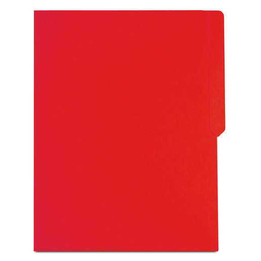 Folders Carta con Media Ceja APSA / Rojo / 25 piezas