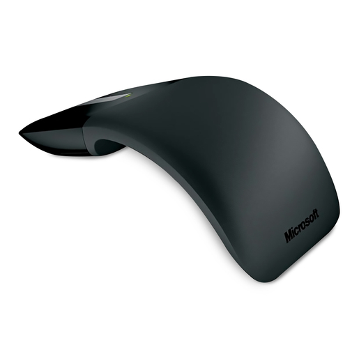 Mouse Inalámbrico Microsoft Arc Touch / Nano receptor USB / Negro / PC / Laptop