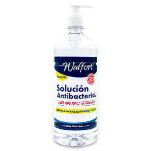 Solución Antibacterial Walfort / 1 Lt