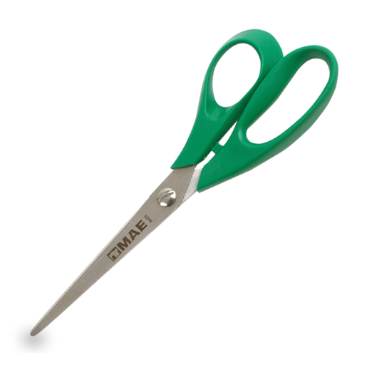 Tijeras para Oficina Mae MT-6 6 pulgadas Verde