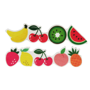 Cinta Adhesiva Decorativa Frutas Office Depot / 2 piezas Cinta Adhesiva Decorativa Frutas Office Depot / 2 piezas