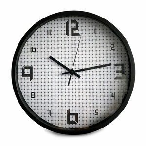 Reloj de Pared Fragments UW3326 Negro Reloj de Pared Fragments UW3326 Negro