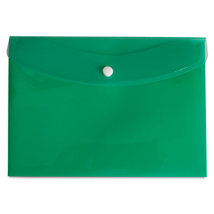 Sobre de Plástico para Archivo Media Carta Office Depot / Verde Sobre de Plástico para Archivo Media Carta Office Depot / Verde