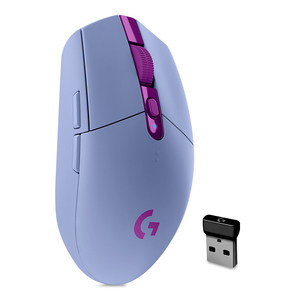 Mouse Gamer Óptico Logitech G G305 / Inalámbrico / Lightspeed USB / 12000dpi / Lila Mouse Gamer Óptico Logitech G G305 / Inalámbrico / Lightspeed USB / 12000dpi / Lila