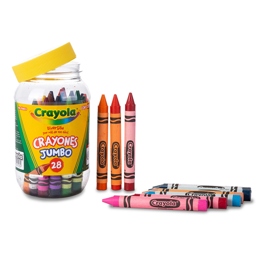 Crayones Jumbo Crayola Colores 28 piezas