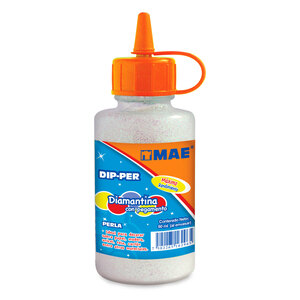 Diamantina con Pegamento Mae Perla 60 ml Diamantina con Pegamento Mae Perla 60 ml
