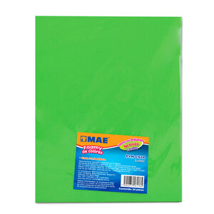 Foamy Carta Lavable MAE / Colores surtidos / 24 piezas