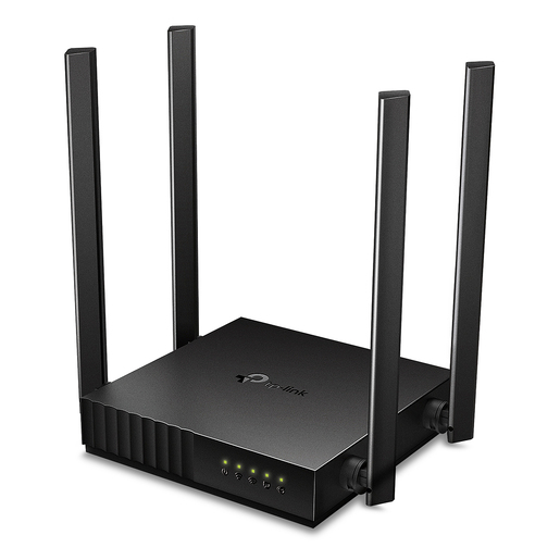 Router Inalámbrico TP Link Archer C50 AC1200 / 5 Fast Ethernet / 1 USB / 4 antenas / Banda dual / 1167 Mbps
