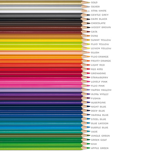 Lápices de Colores Maped Color Peps Star / 36 piezas