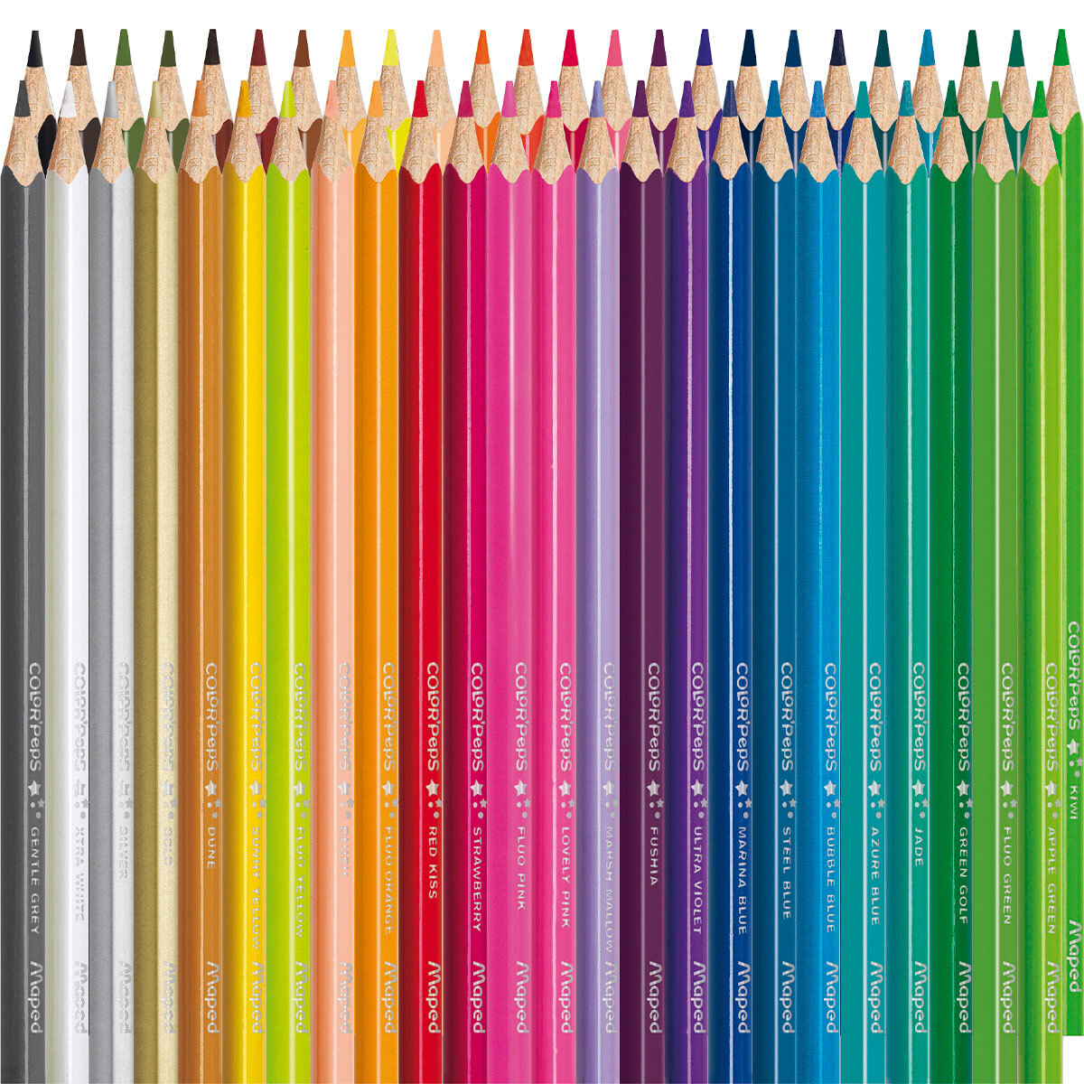 Lápices de Colores Maped Color Peps Star 48 piezas | Office Depot Mexico