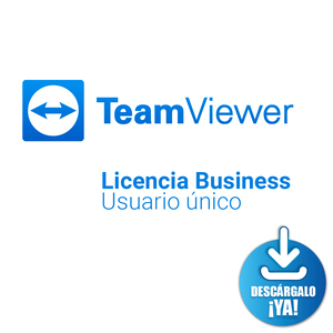 TeamViewer Business Licencia 1 año 1 usuario PC/Laptot/Mac/Dispositivos Móviles Descargable