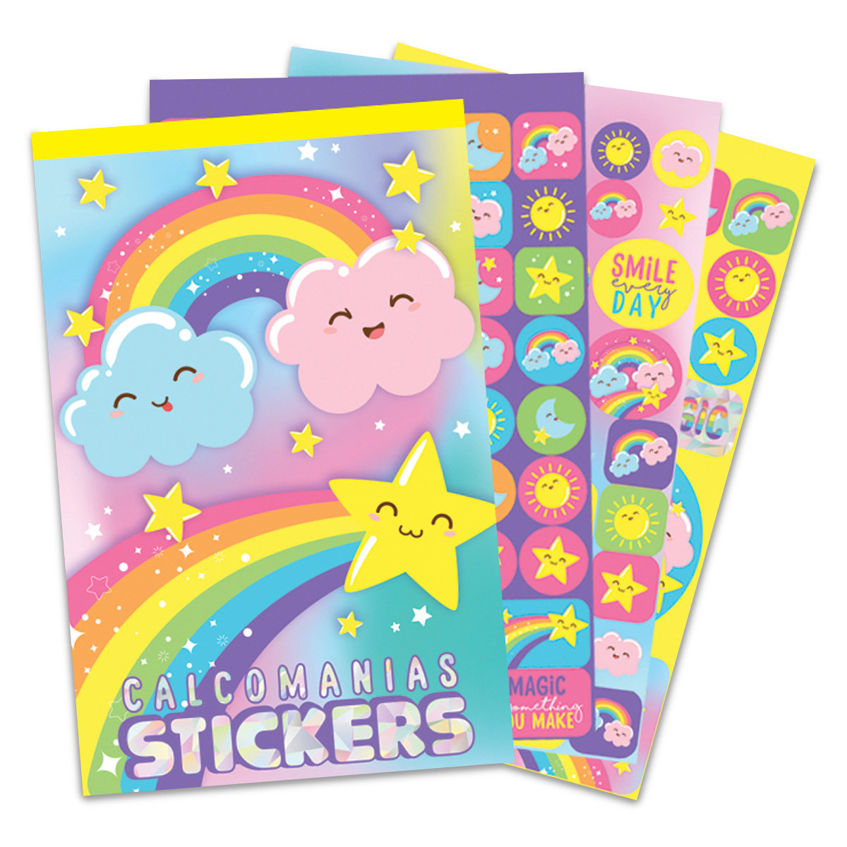 STICKERS GRANMARK SMILE DAY (BLOCK) | Office Depot Mexico