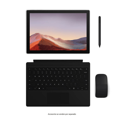 Teclado con Funda para Surface Pro Microsoft Signature / Led / Surface Pro / Estándar / Negro