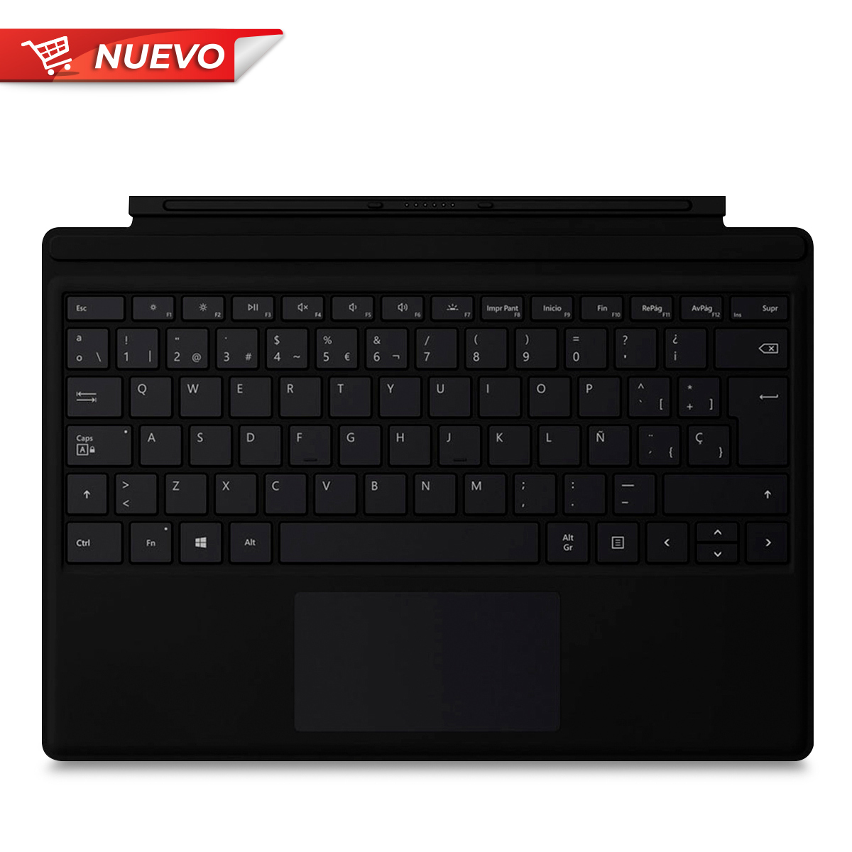 Teclado con Funda para Surface Pro Microsoft Signature Led Surface Pro  Estándar Negro | Office Depot Mexico