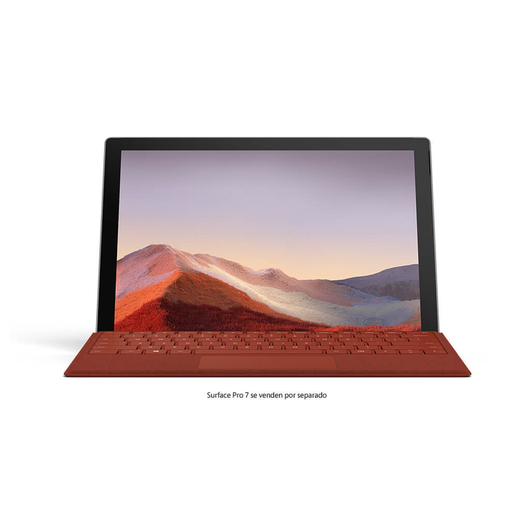 Teclado con Funda para Surface Pro Microsoft Signature / Led / Surface Pro / Estándar / Rojo