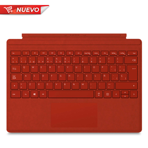 Teclado con Funda para Surface Go 2 Microsoft KCS-00147 / Led / Surface Go / Estándar / Rojo