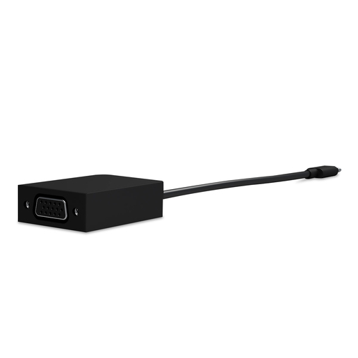 Adaptador USB C a VGA para Surface Microsoft / Negro
