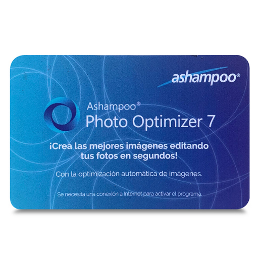 Tarjeta para Edición de Imágenes Ashampoo Photo Optimizer 7  
