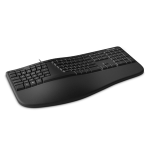 Teclado Alámbrico Microsoft Ergonómico / USB / Windows / Estándar / Negro Teclado Alámbrico Microsoft Ergonómico / USB / Windows / Estándar / Negro