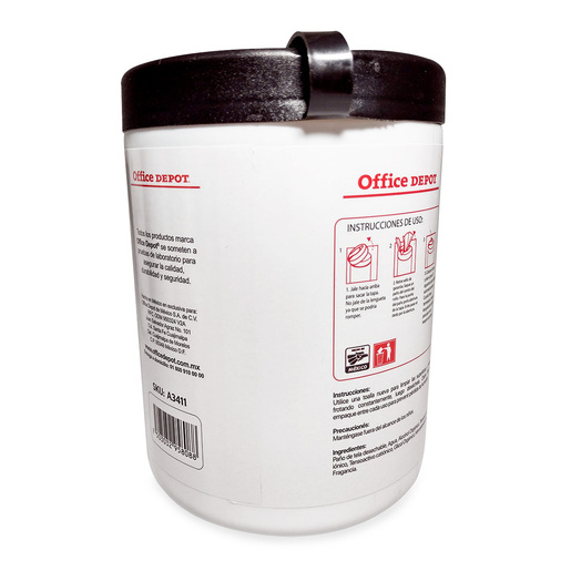 Toallas Limpiadoras Húmedas para Pantallas Office Depot / Bote 100 piezas