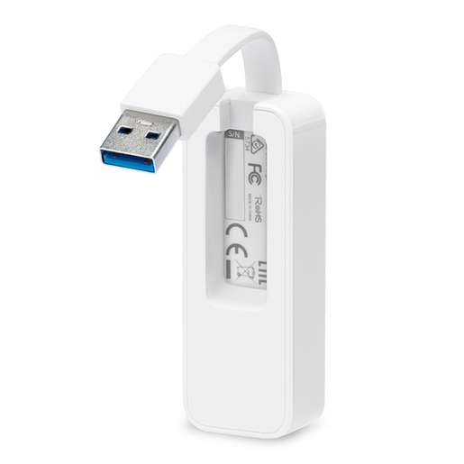 Adaptador de Red USB 3.0 a Ethernet Gigabit TP-Link UE300 / Blanco