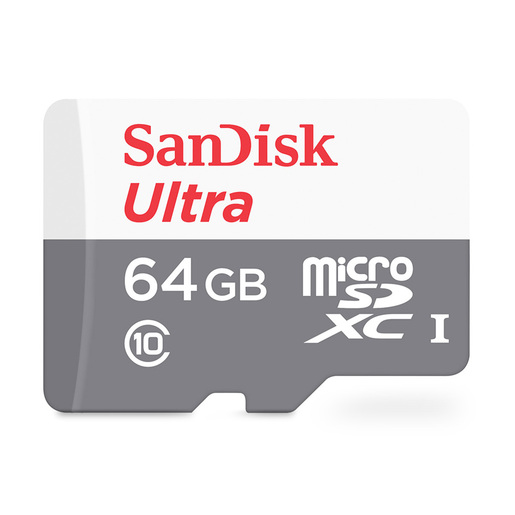 Memoria Micro SD con Adaptador Sandisk Ultra 64gb SDHC UHS-I Clase 10 | Office  Depot Mexico