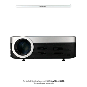 Mini Proyector HD Spectra L20 2500 Lúmenes 480 x 320px Amarillo con negro, Videoproyectores, Pantallas, Audio y video, Todas, Categoría