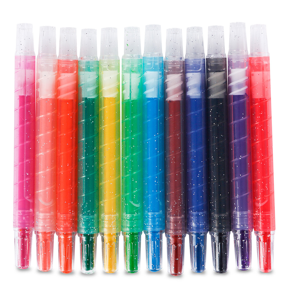 Crayones Mini de Cera con Aroma Ticher Colores surtidos 12 piezas | Office  Depot Mexico