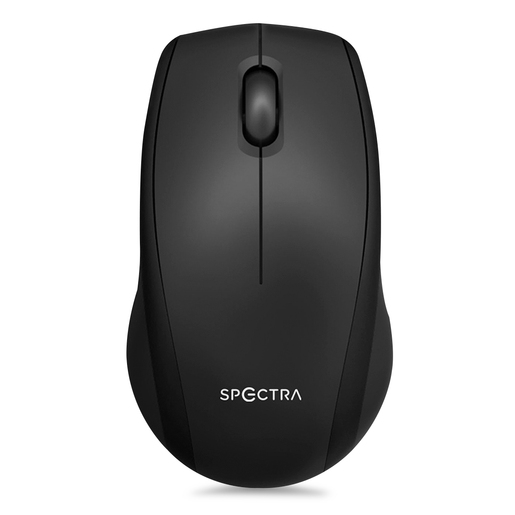 Mouse Alámbrico Spectra SK-15268 / USB / Negro / PC / Laptop