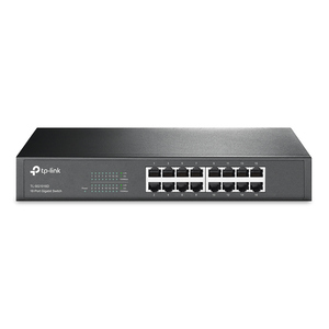 Switch Gigabit Ethernet TP-Link TL-SG1016D / 16 puertos / Negro